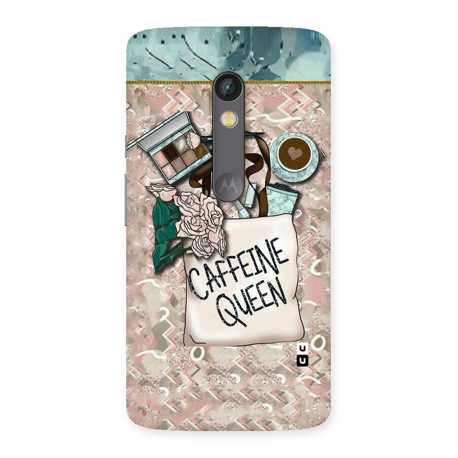 Caffeine Queen Back Case for Moto X Play
