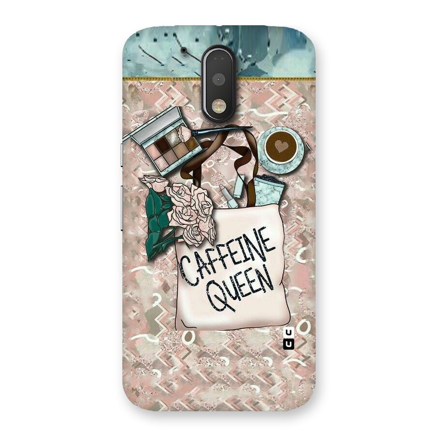 Caffeine Queen Back Case for Motorola Moto G4 Plus