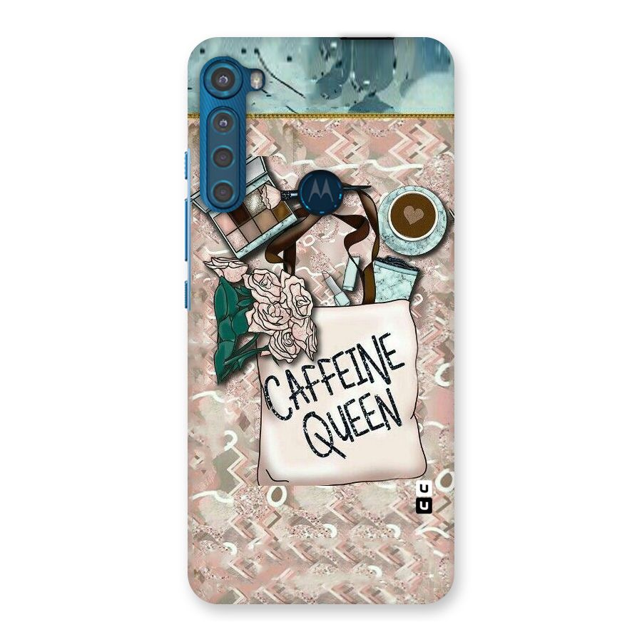 Caffeine Queen Back Case for Motorola One Fusion Plus
