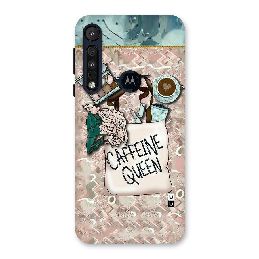 Caffeine Queen Back Case for Motorola One Macro