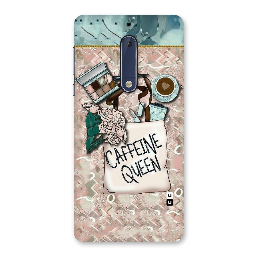 Caffeine Queen Back Case for Nokia 5