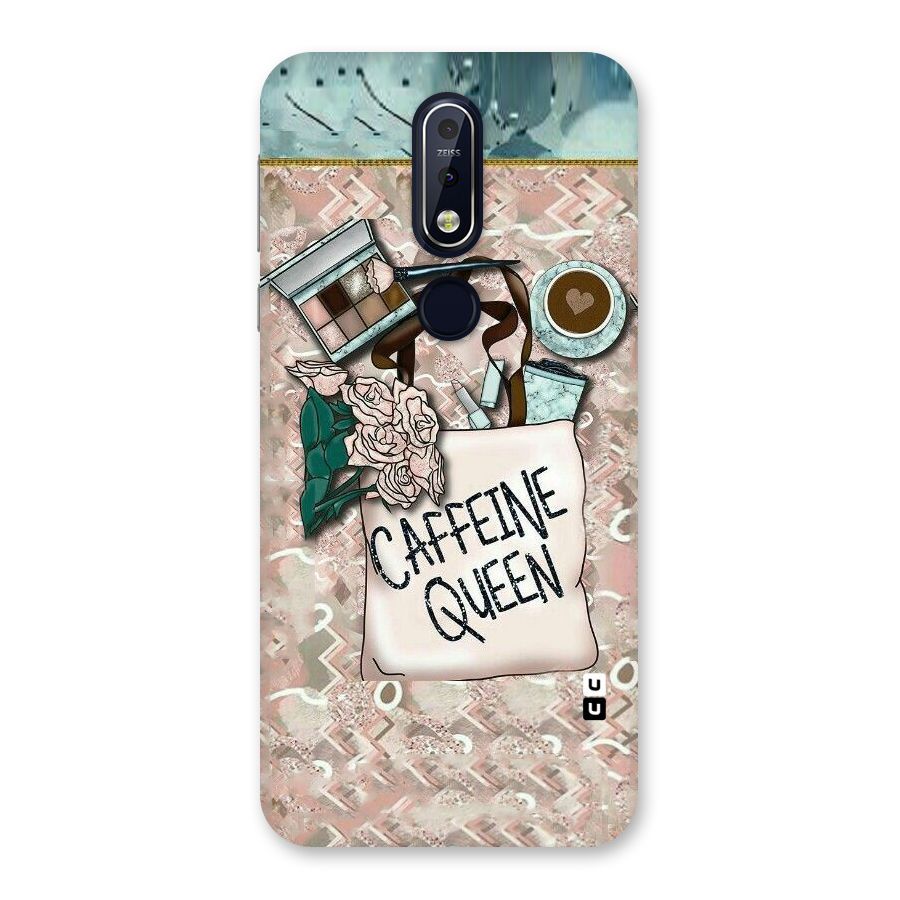 Caffeine Queen Back Case for Nokia 7.1