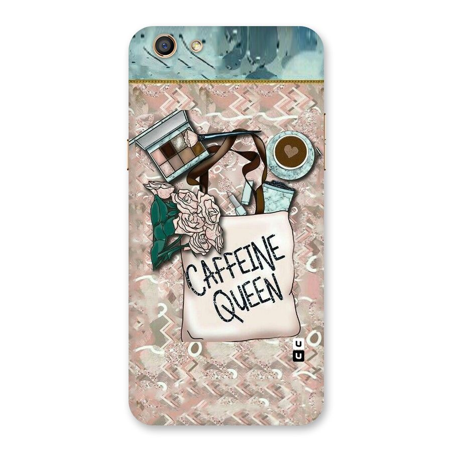Caffeine Queen Back Case for Oppo F3