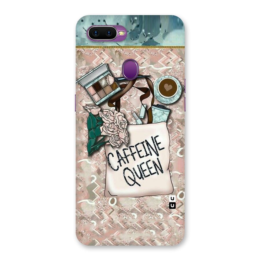 Caffeine Queen Back Case for Oppo F9