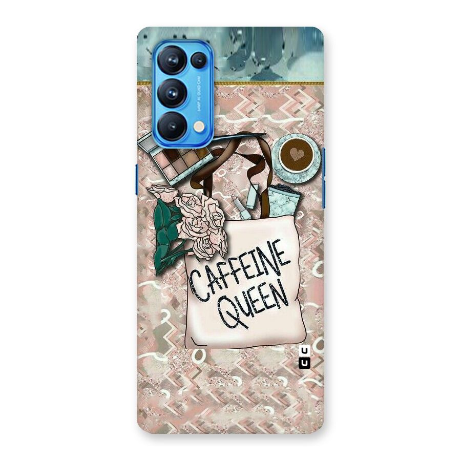 Caffeine Queen Back Case for Oppo Reno5 Pro 5G