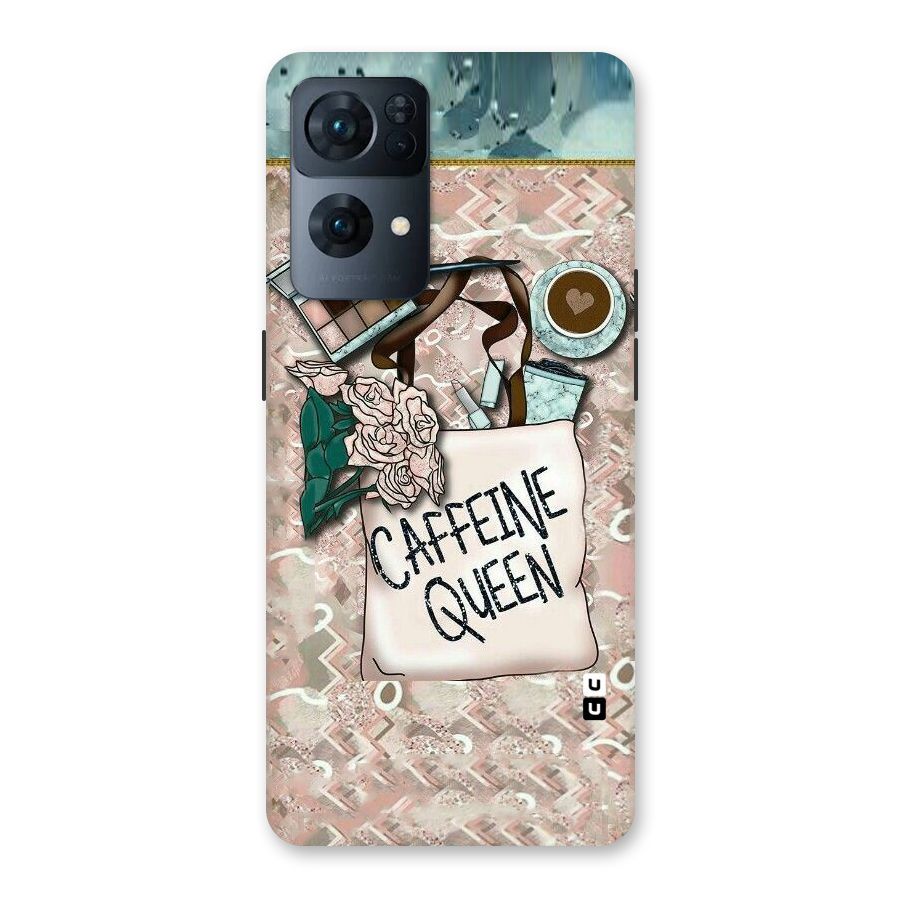 Caffeine Queen Back Case for Oppo Reno7 Pro 5G