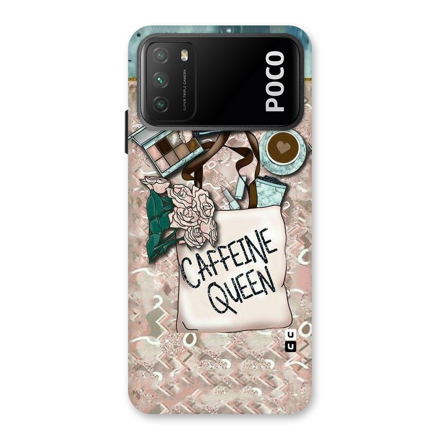 Caffeine Queen Back Case for Poco M3