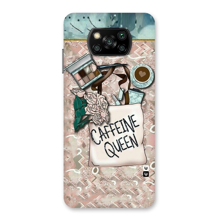 Caffeine Queen Back Case for Poco X3