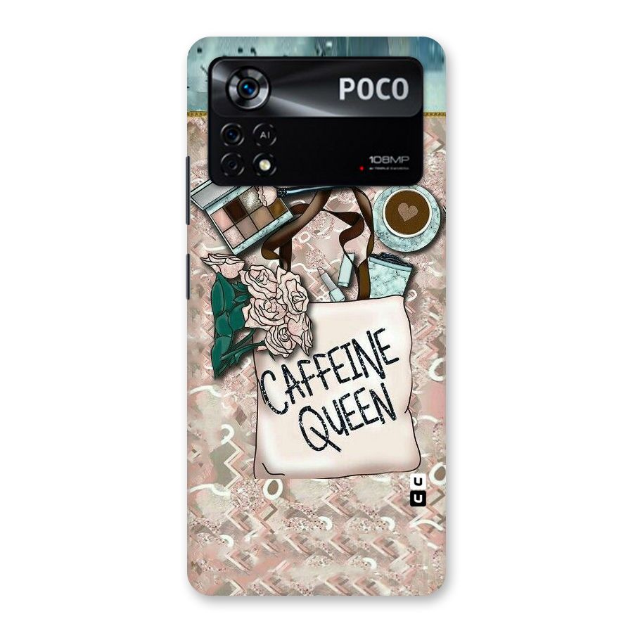 Caffeine Queen Back Case for Poco X4 Pro 5G