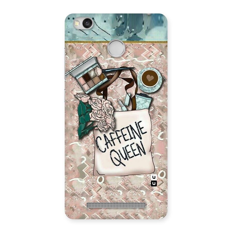 Caffeine Queen Back Case for Redmi 3S Prime