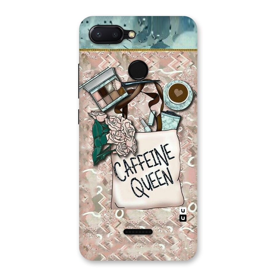 Caffeine Queen Back Case for Redmi 6