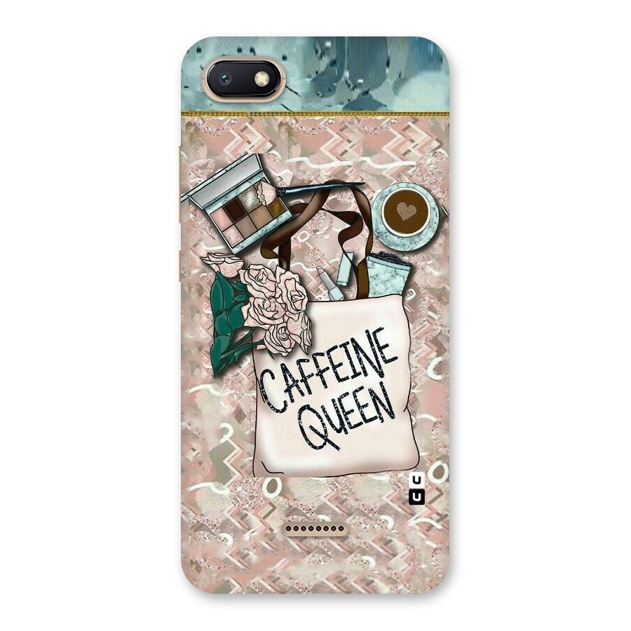 Caffeine Queen Back Case for Redmi 6A