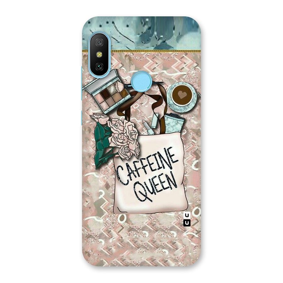 Caffeine Queen Back Case for Redmi 6 Pro