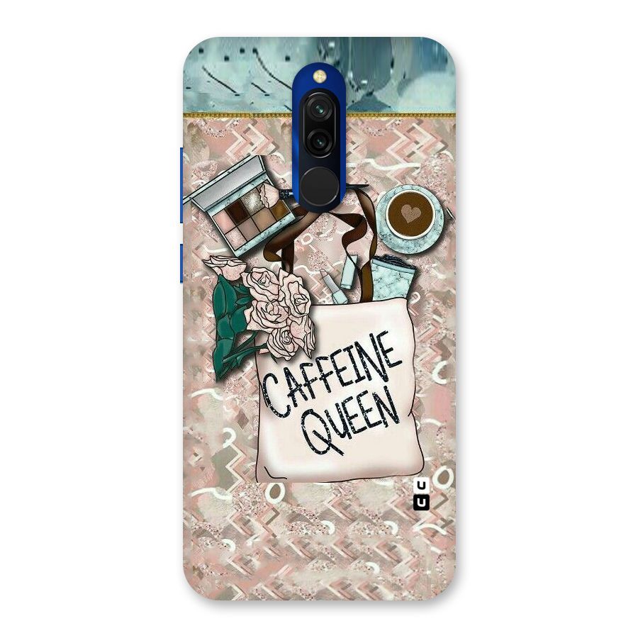 Caffeine Queen Back Case for Redmi 8
