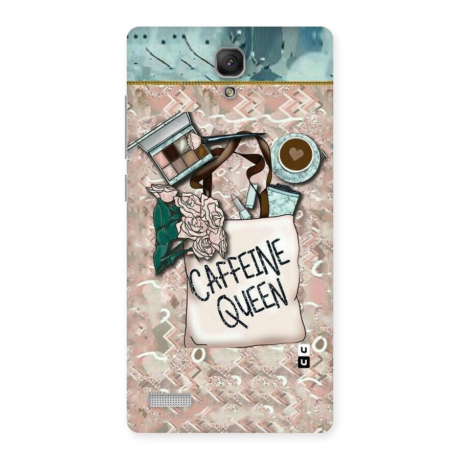 Caffeine Queen Back Case for Redmi Note