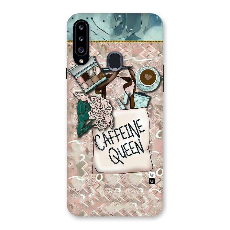 Caffeine Queen Back Case for Samsung Galaxy A20s