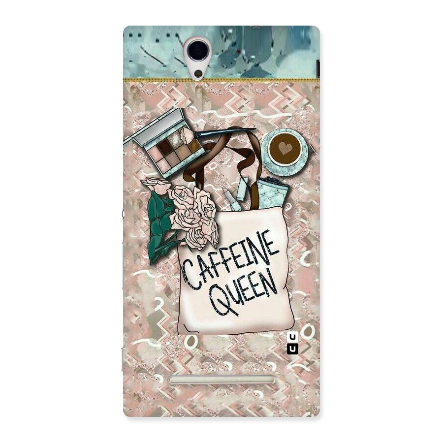 Caffeine Queen Back Case for Sony Xperia C3