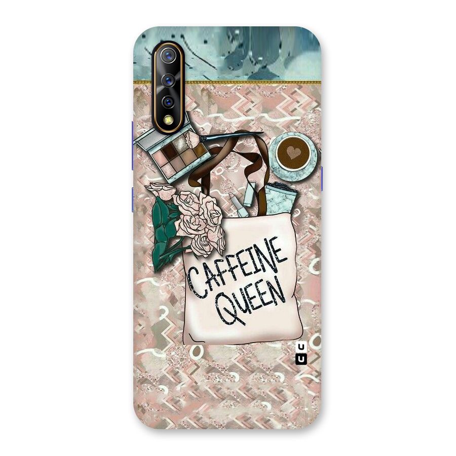 Caffeine Queen Back Case for Vivo S1