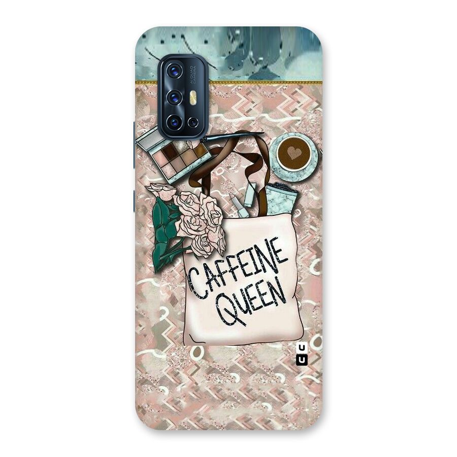 Caffeine Queen Back Case for Vivo V17