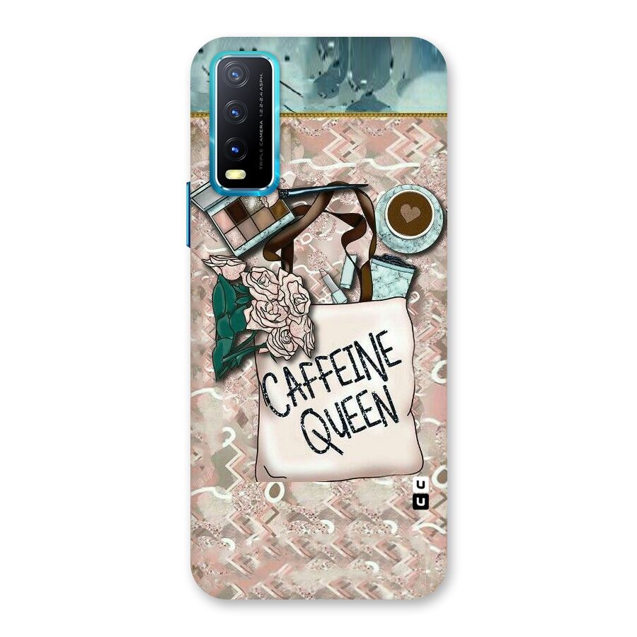 Caffeine Queen Back Case for Vivo Y20A