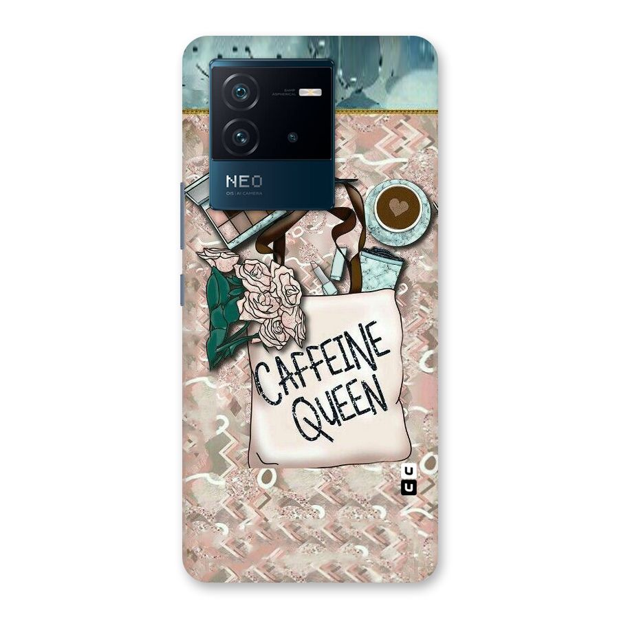 Caffeine Queen Back Case for Vivo iQOO Neo 6 5G