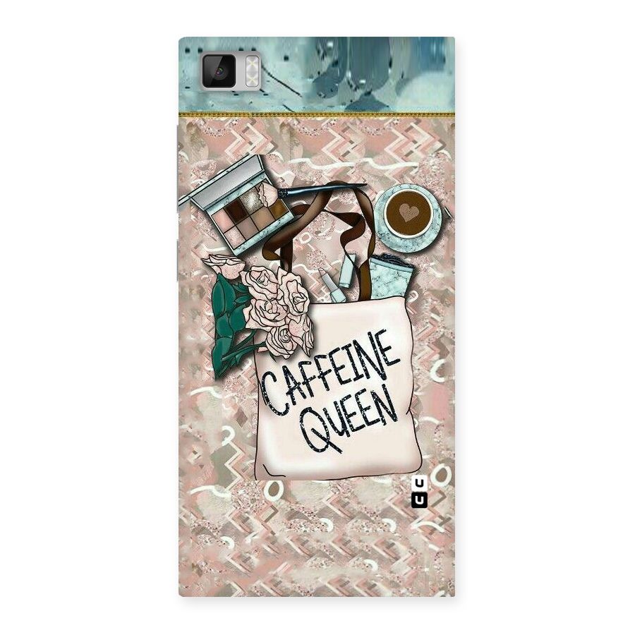 Caffeine Queen Back Case for Xiaomi Mi3