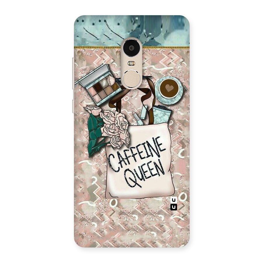 Caffeine Queen Back Case for Xiaomi Redmi Note 4