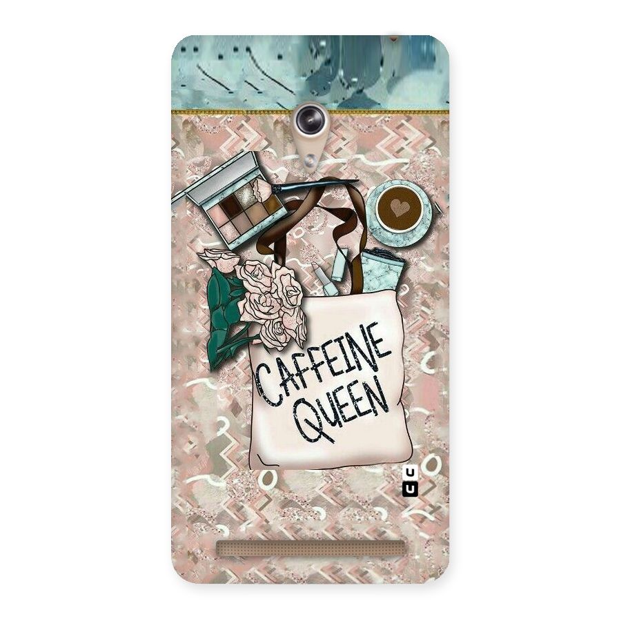 Caffeine Queen Back Case for Zenfone 6