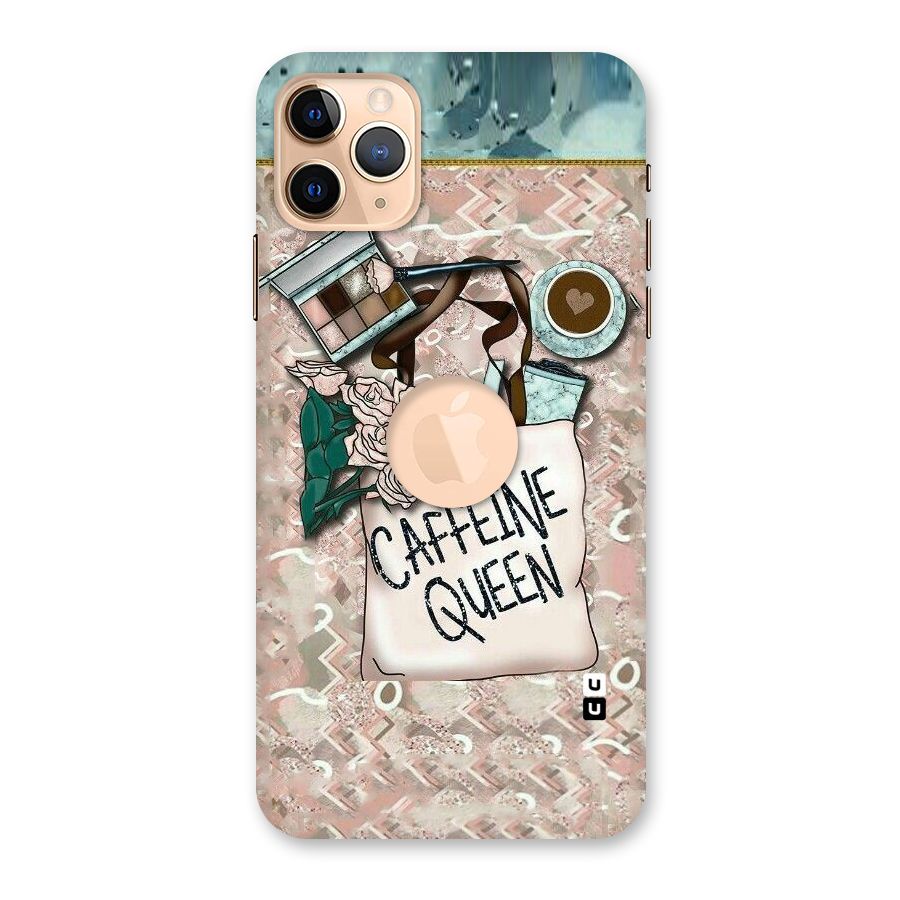Caffeine Queen Back Case for iPhone 11 Pro Max Logo Cut