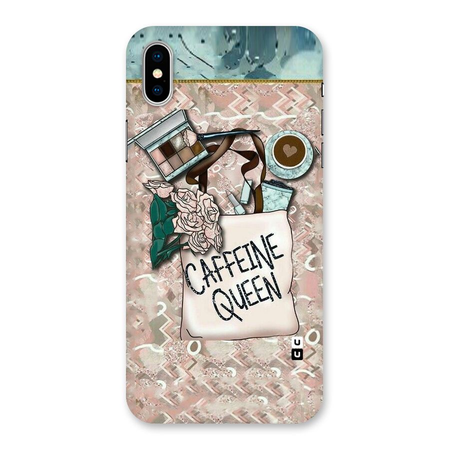 Caffeine Queen Back Case for iPhone XS