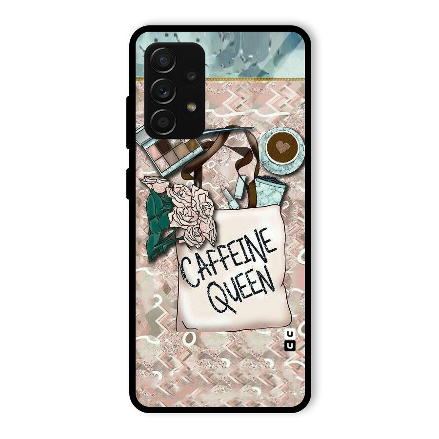 Caffeine Queen Glass Back Case for Galaxy A53 5G