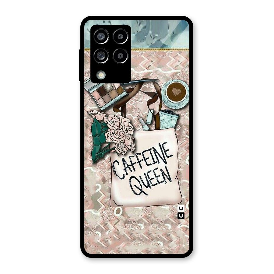 Caffeine Queen Glass Back Case for Galaxy M53 5G