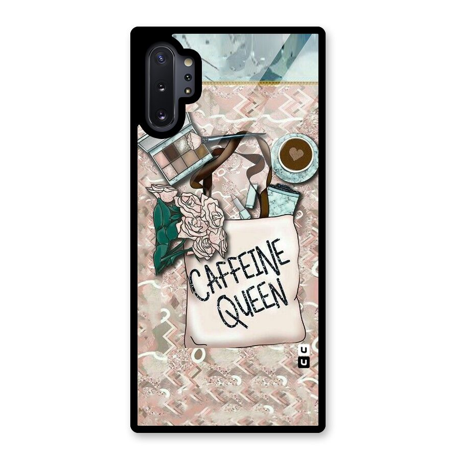 Caffeine Queen Glass Back Case for Galaxy Note 10 Plus