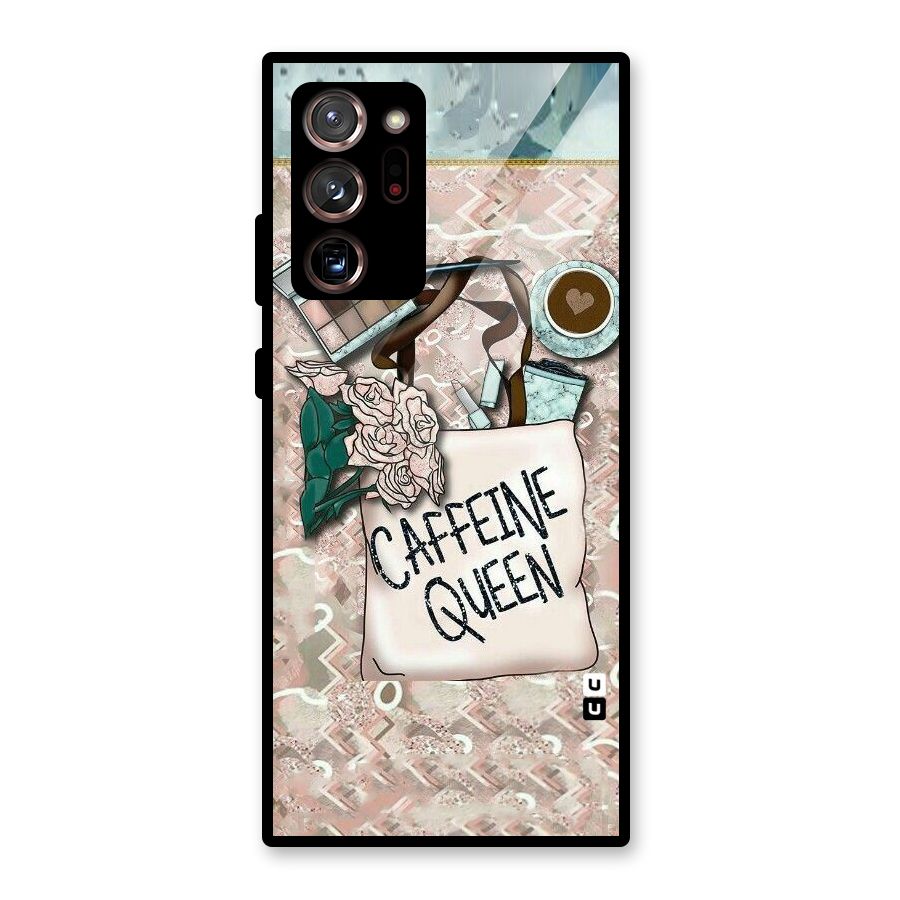 Caffeine Queen Glass Back Case for Galaxy Note 20 Ultra 5G