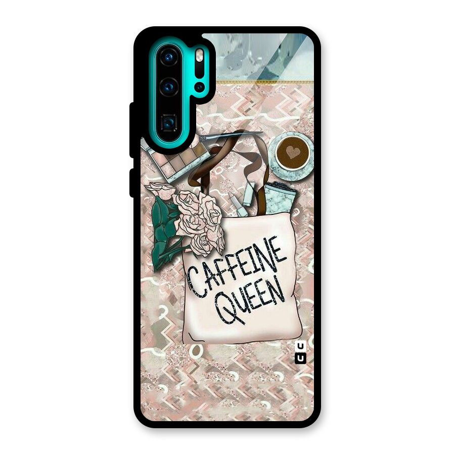 Caffeine Queen Glass Back Case for Huawei P30 Pro