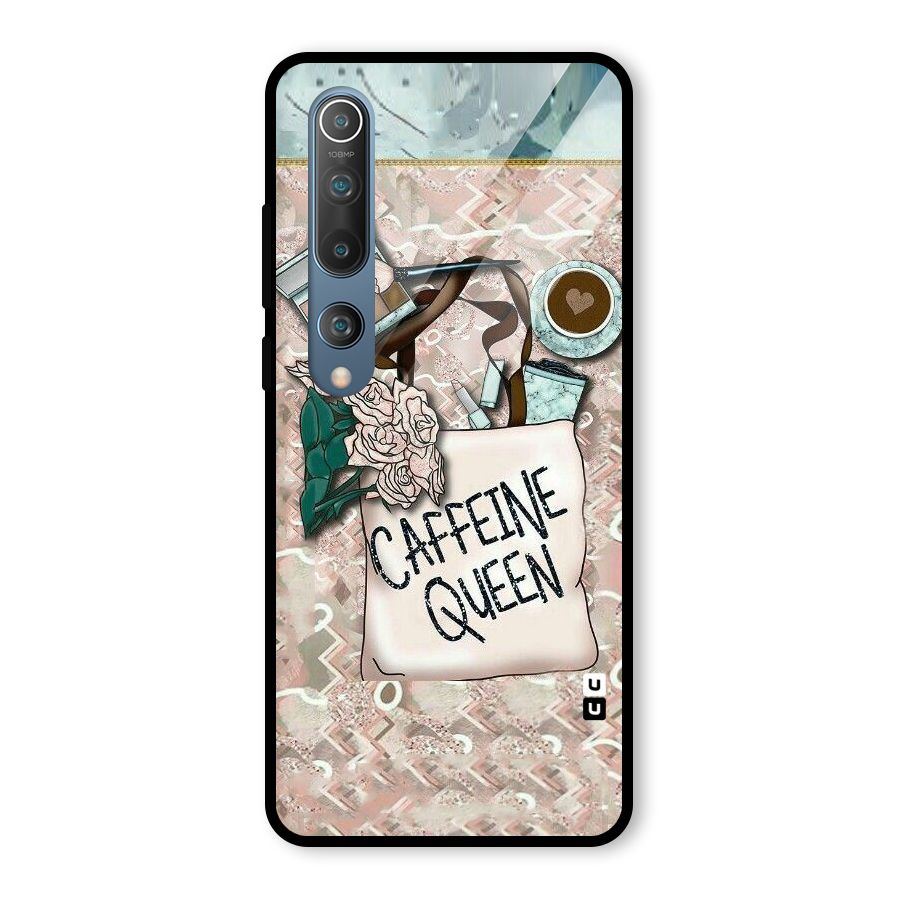Caffeine Queen Glass Back Case for Mi 10
