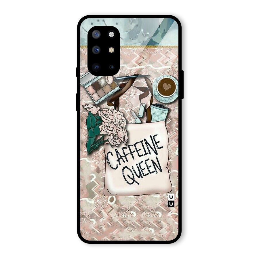 Caffeine Queen Glass Back Case for OnePlus 8T