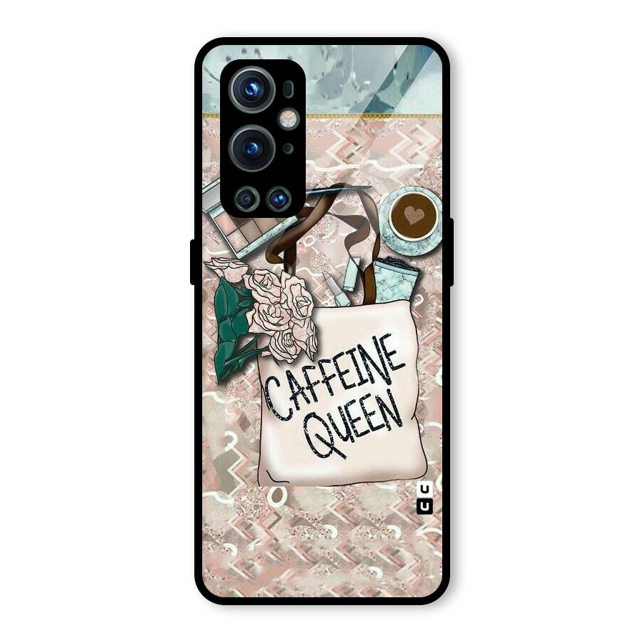 Caffeine Queen Glass Back Case for OnePlus 9 Pro