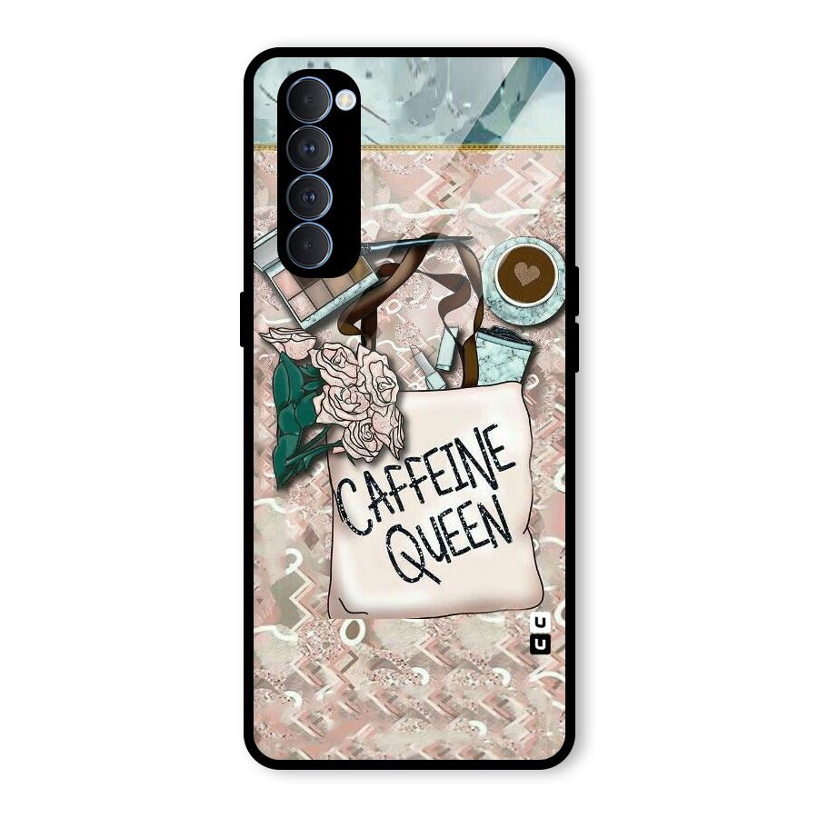 Caffeine Queen Glass Back Case for Oppo Reno4 Pro