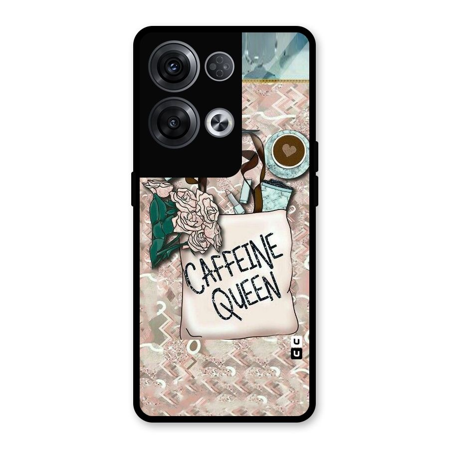 Caffeine Queen Glass Back Case for Oppo Reno8 Pro 5G