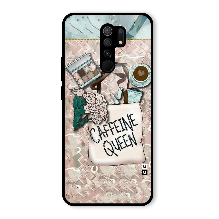 Caffeine Queen Glass Back Case for Poco M2