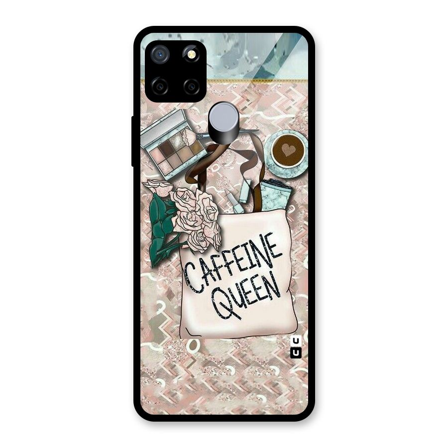 Caffeine Queen Glass Back Case for Realme C12