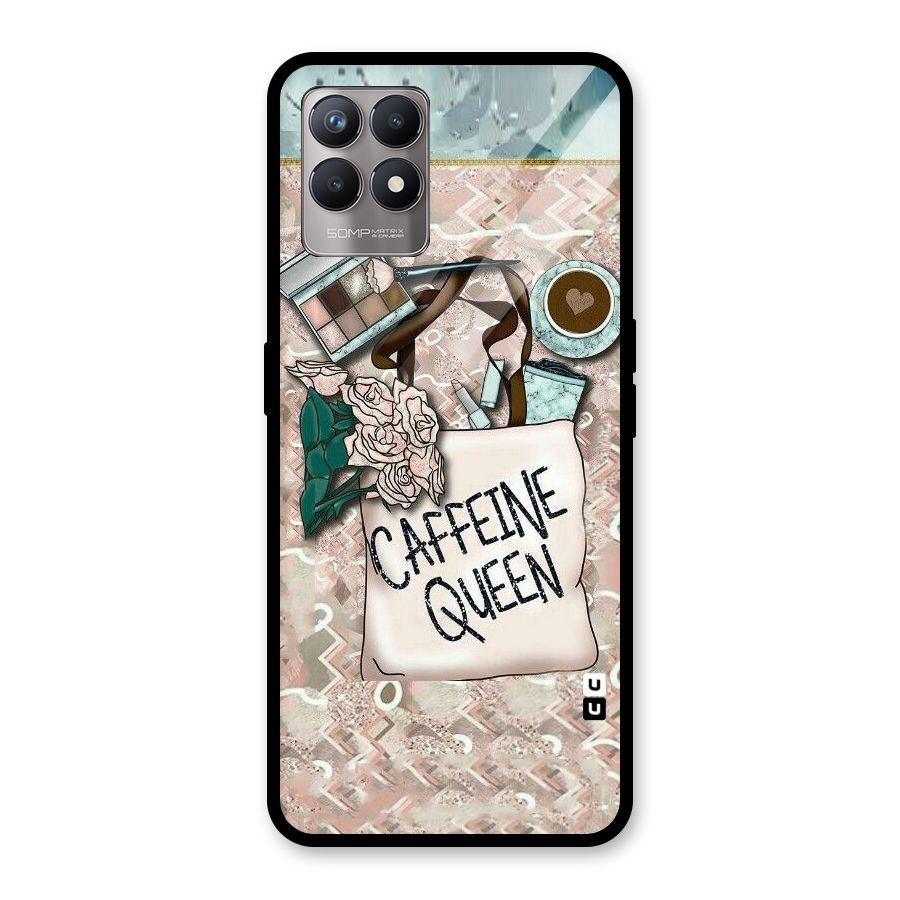Caffeine Queen Glass Back Case for Realme Narzo 50