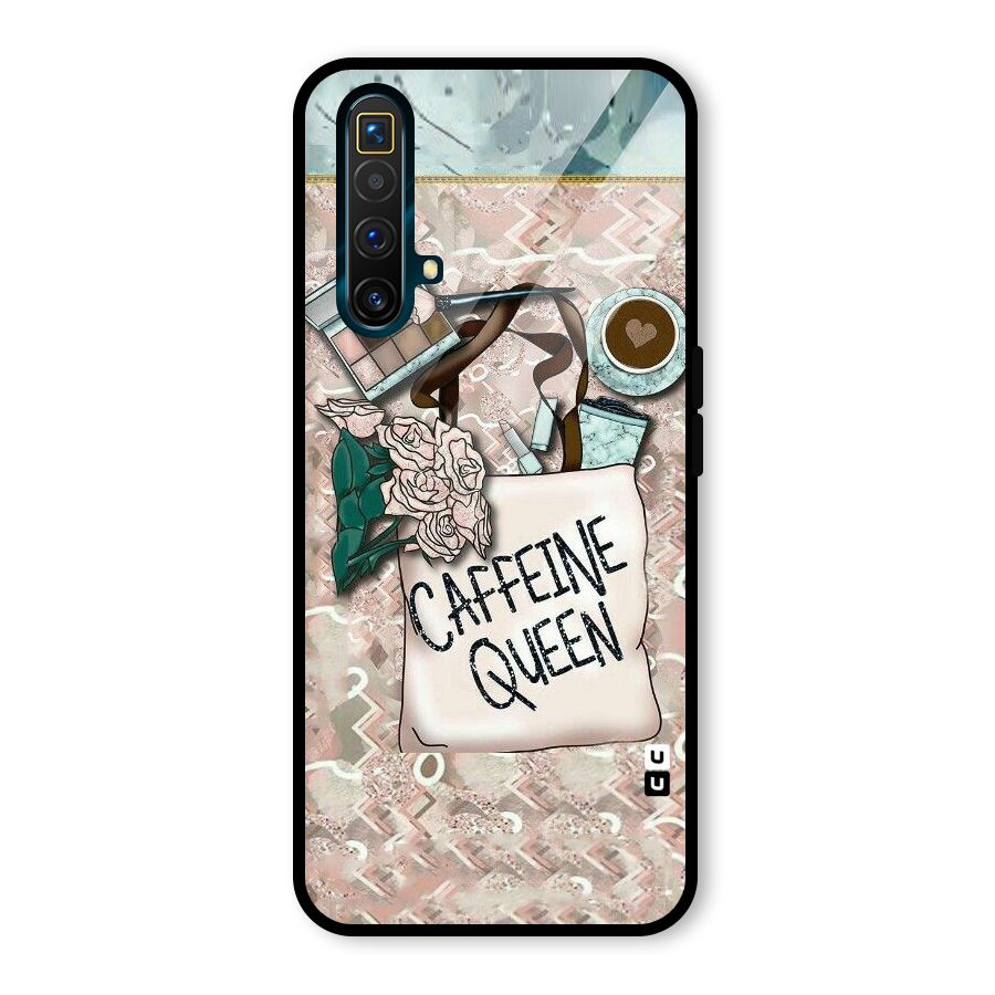 Caffeine Queen Glass Back Case for Realme X3