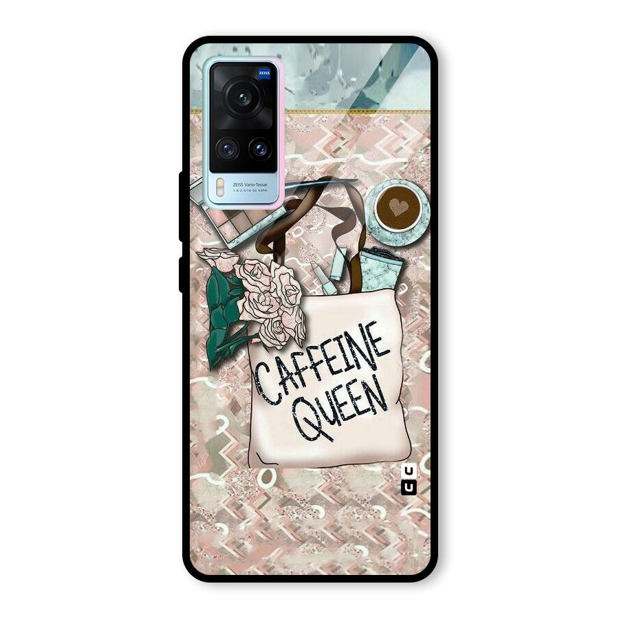 Caffeine Queen Glass Back Case for Vivo X60