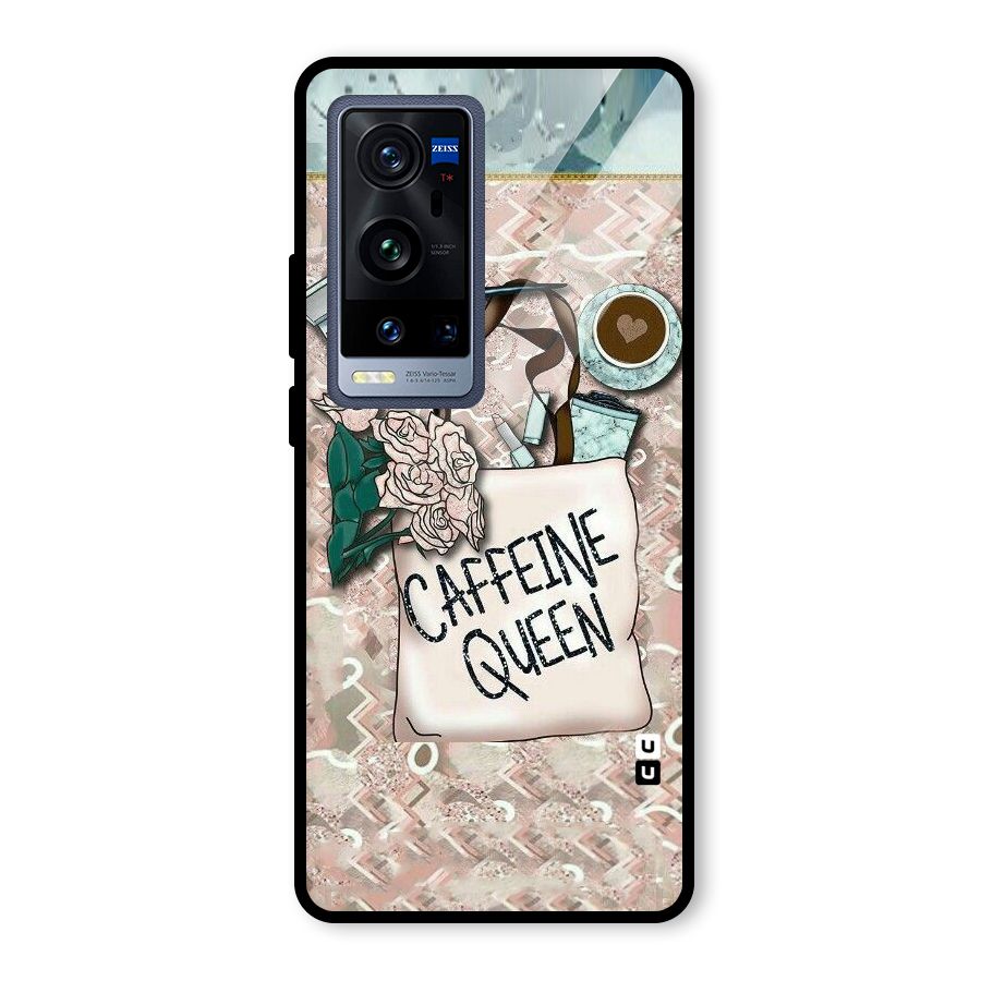 Caffeine Queen Glass Back Case for Vivo X60 Pro Plus