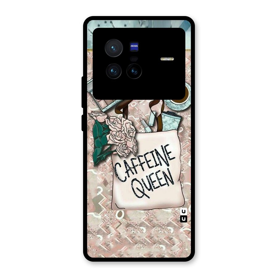 Caffeine Queen Glass Back Case for Vivo X80