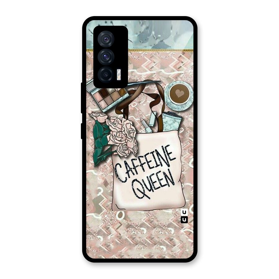 Caffeine Queen Glass Back Case for Vivo iQOO 7 5G
