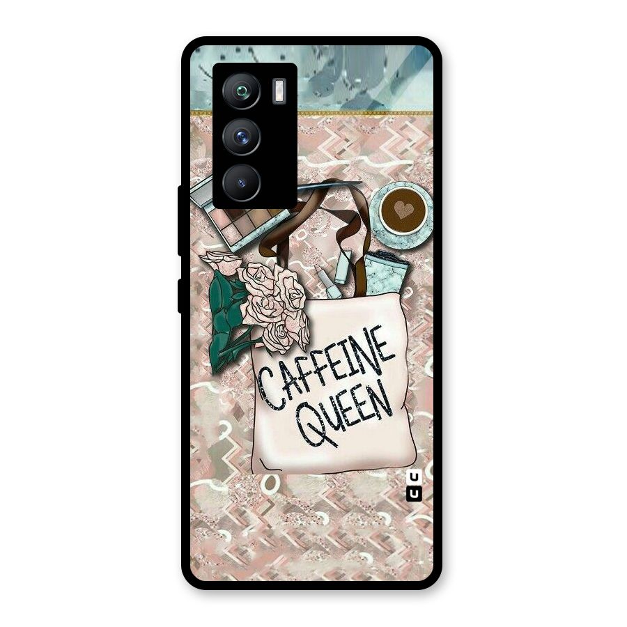 Caffeine Queen Glass Back Case for Vivo iQOO 9 SE