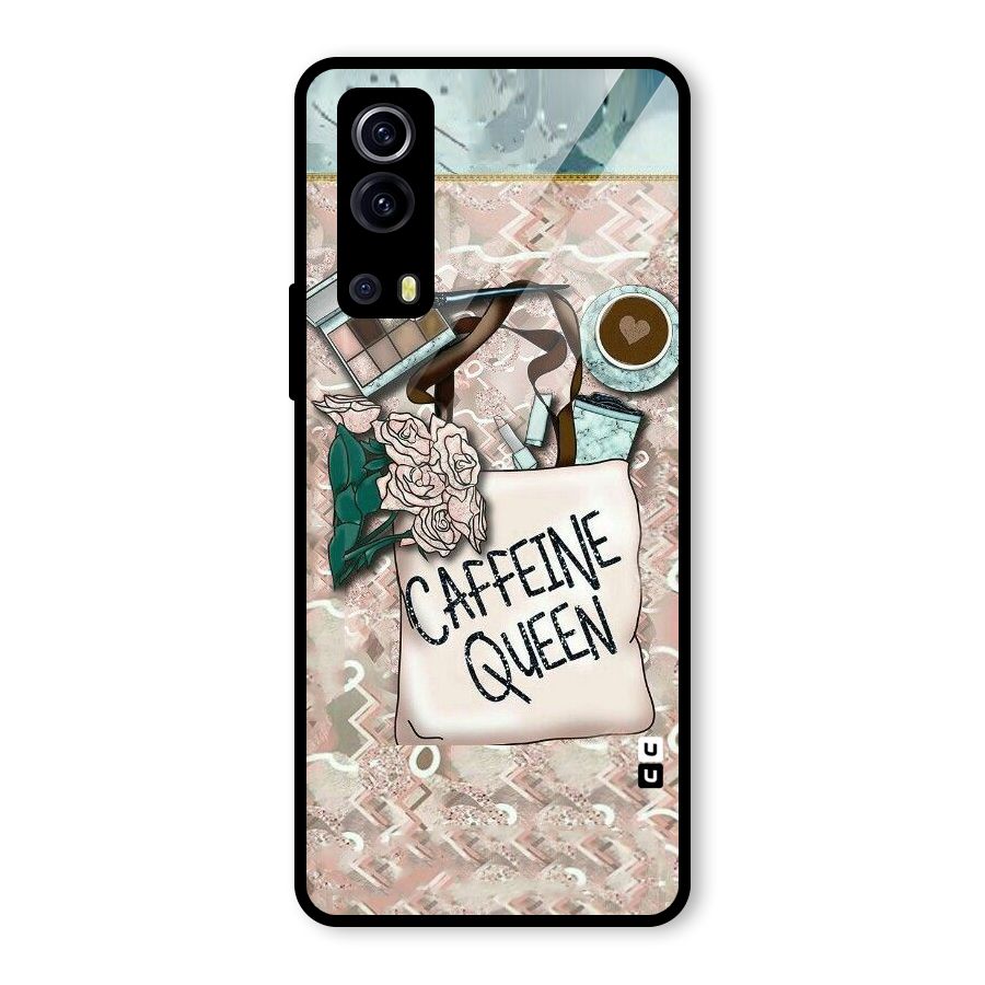 Caffeine Queen Glass Back Case for Vivo iQOO Z3